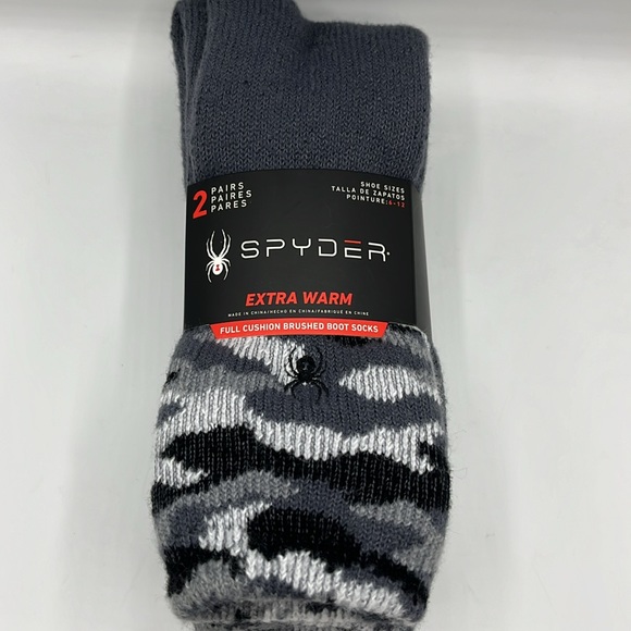 Spyder Heat Socks 2 pairs - Picture 2 of 4